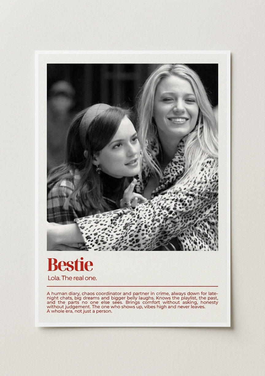 Custom Photo Frame - Bestie