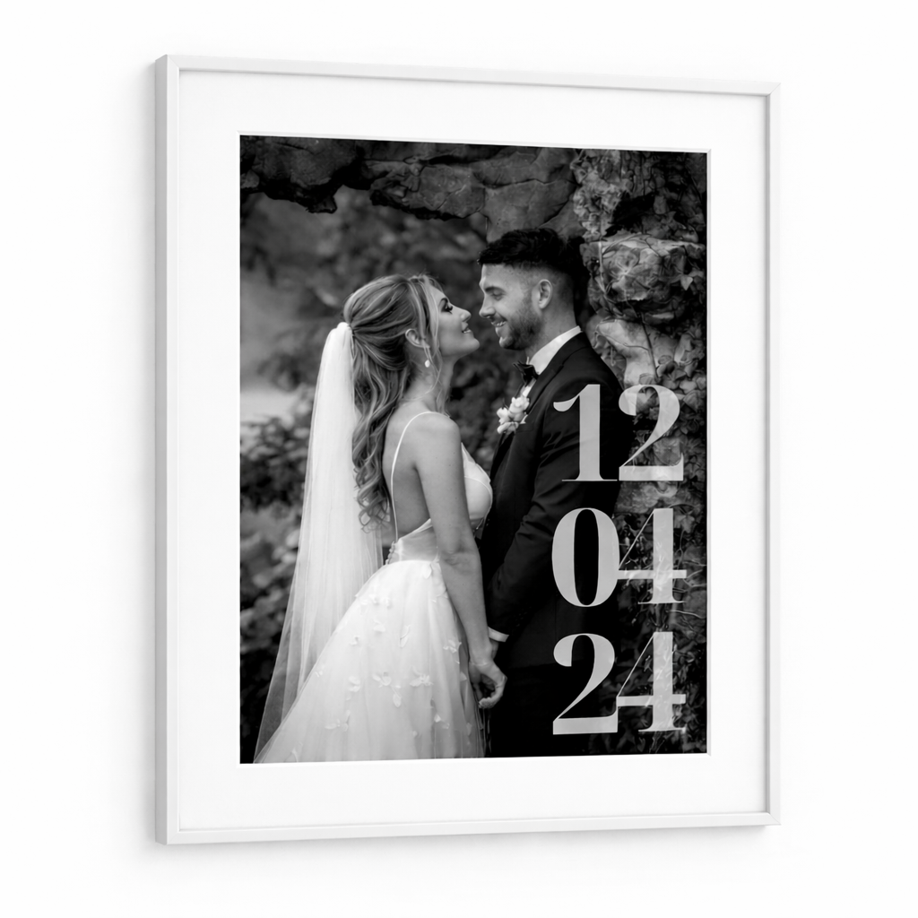 Personalised Date Photo Frame