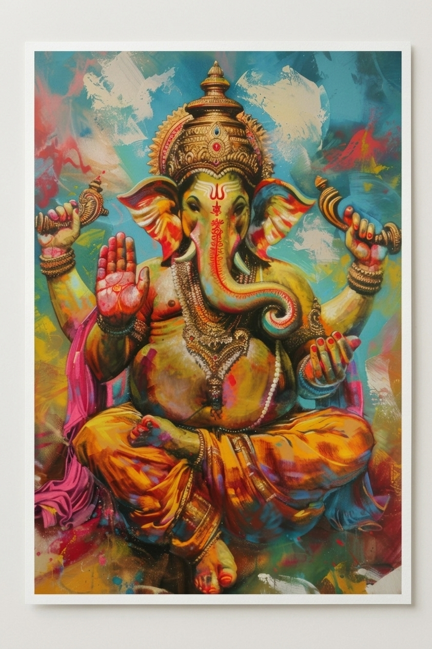 Radiant Ganesha