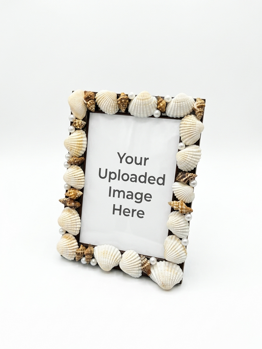 The Shell Edit Frame - Upload Your Own Photo