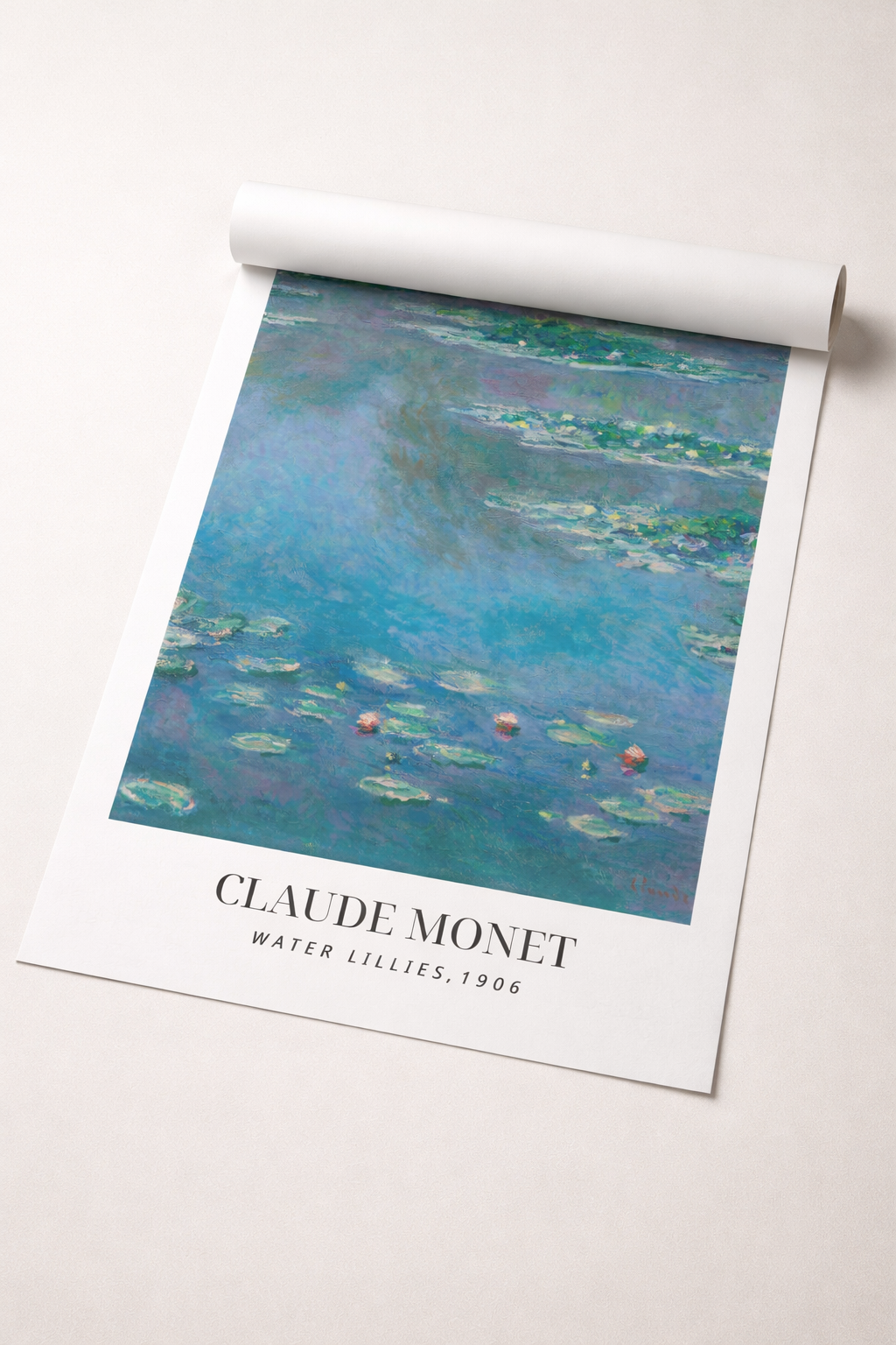 Japanese Bridge Over a Pond of Water Lilies (1899) by Claude Monet