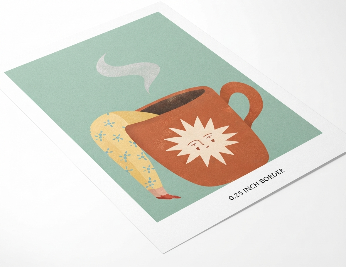 Boho Art - First, Coffee