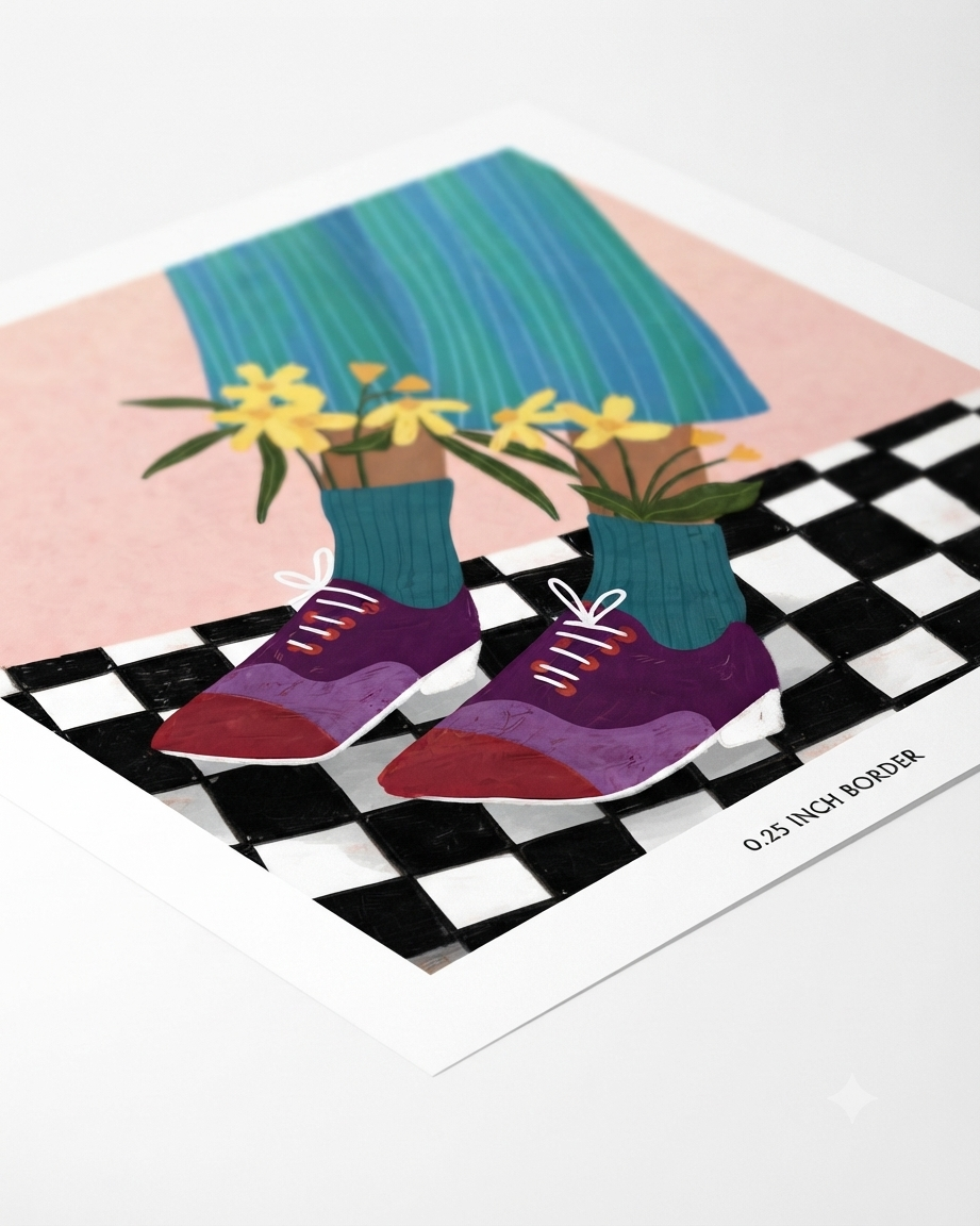 Boho Art - Shoe Bloom