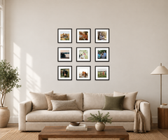 Nine square · 9 frames