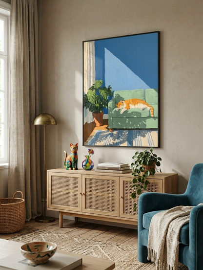 Boho Art - Afternoon Slumber