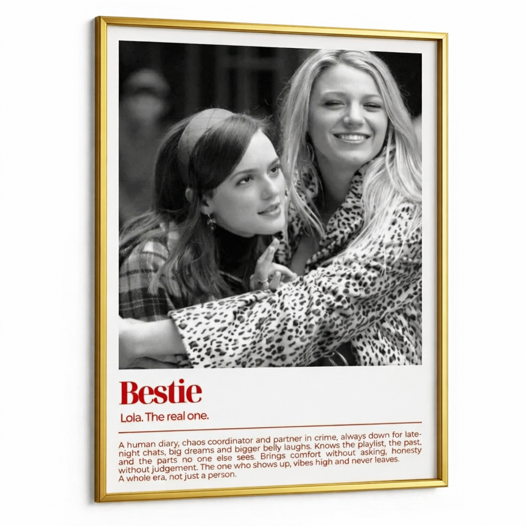 Custom Photo Frame - Bestie