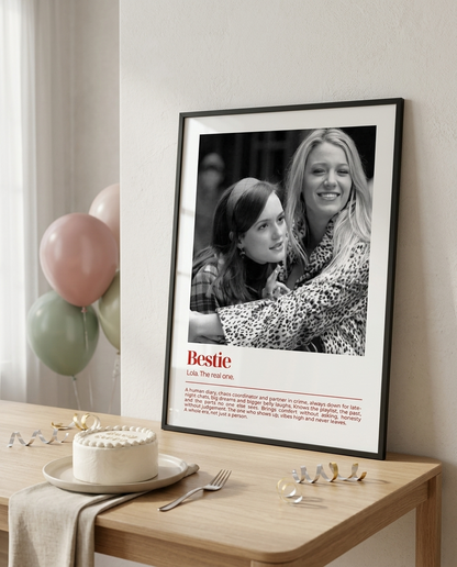 Custom Photo Frame - Bestie