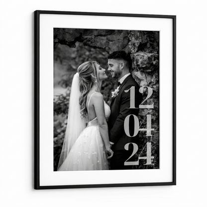 Personalised Date Photo Frame