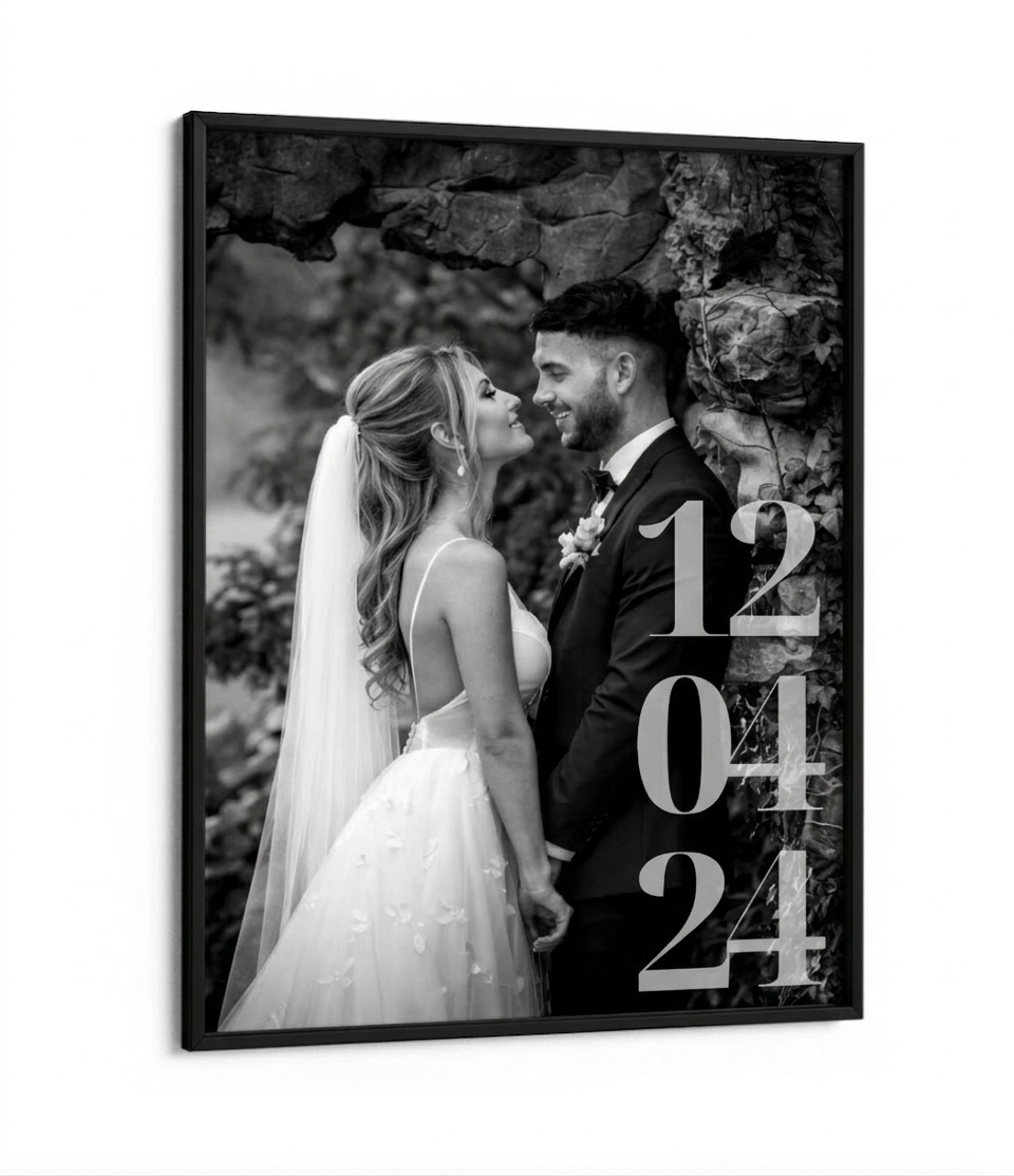 Personalised Date Photo Frame
