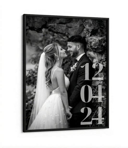 Personalised Date Photo Frame