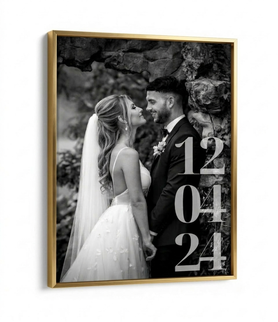 Personalised Date Photo Frame