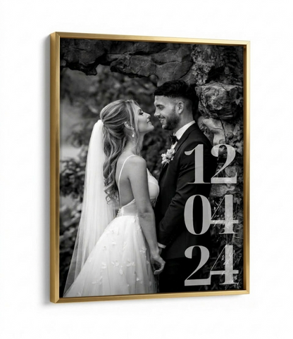 Personalised Date Photo Frame