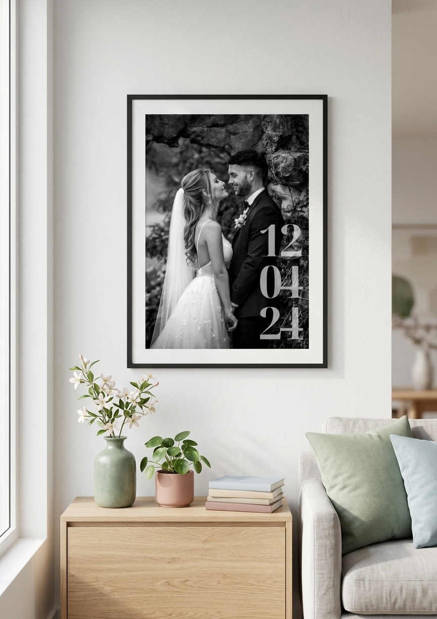 Personalised Date Photo Frame