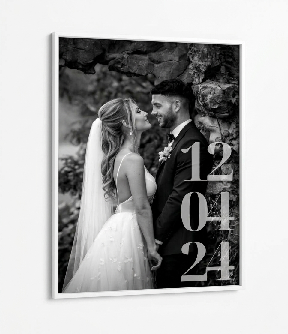 Personalised Date Photo Frame