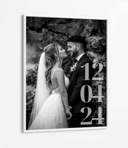 Personalised Date Photo Frame