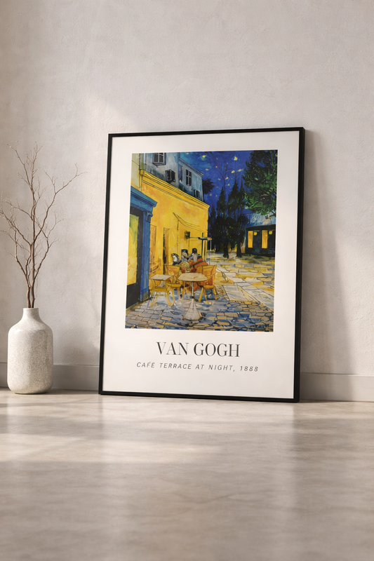 Cafe Terrace at Night by Van Gogh