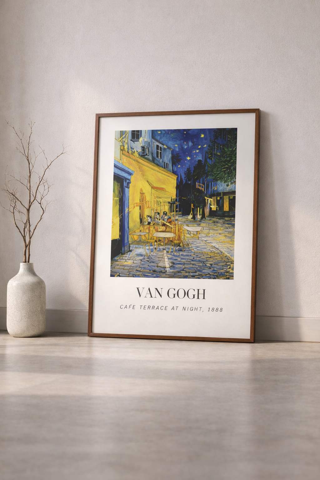 Cafe Terrace at Night by Van Gogh