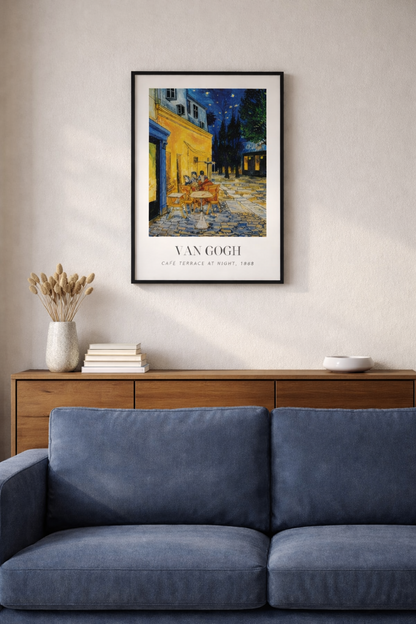 Cafe Terrace at Night by Van Gogh