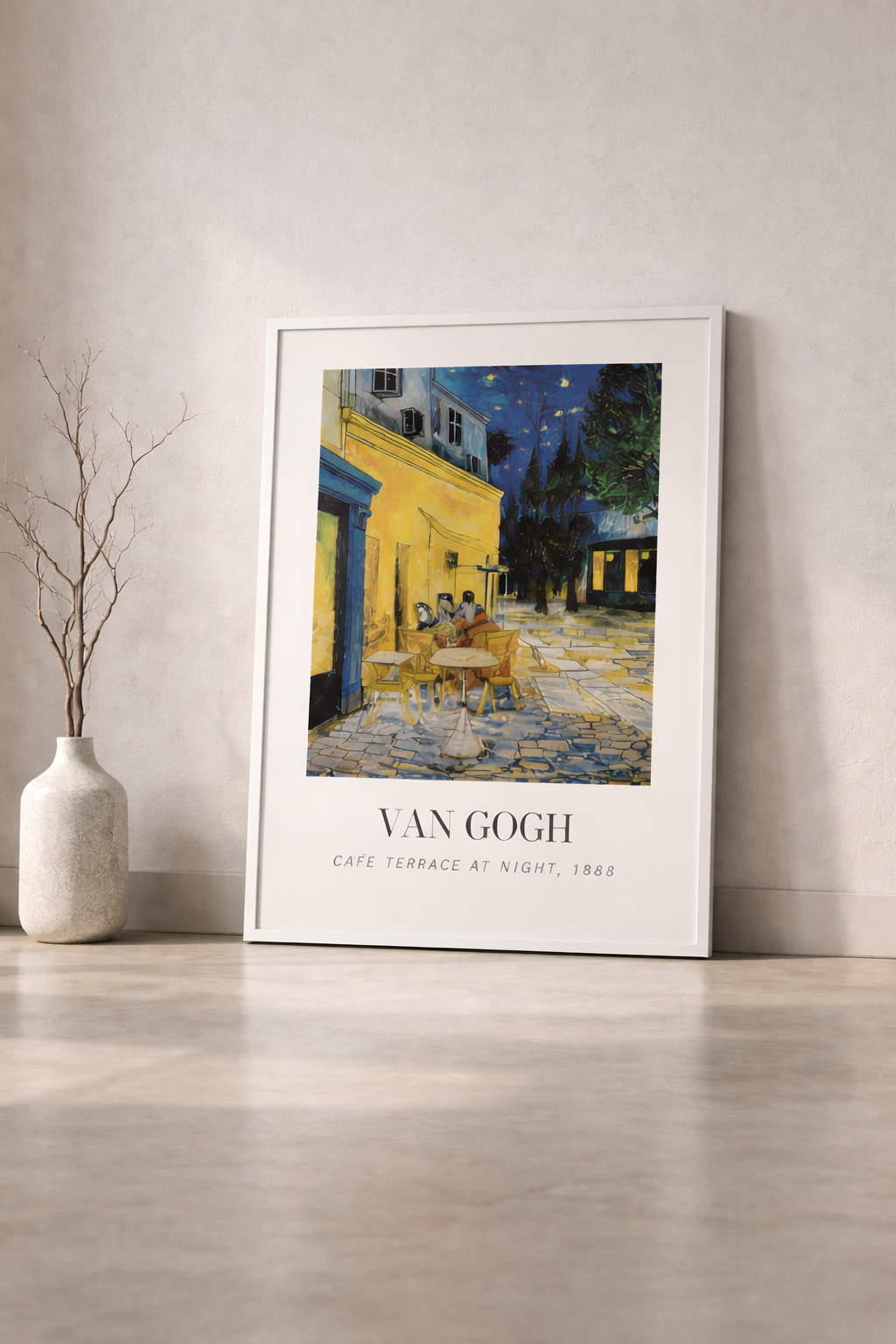 Cafe Terrace at Night by Van Gogh