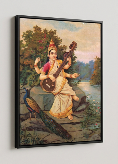 Raja Ravi Verma - Goddess Saraswati