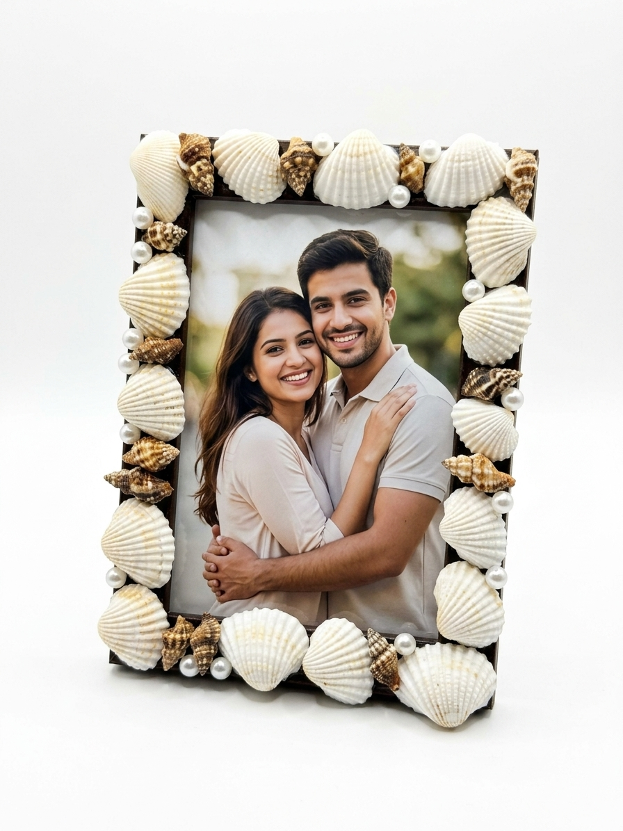 The Shell Edit Frame - Upload Your Own Photo