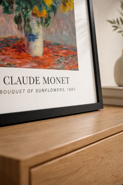 Sunflowers by Claude Monet
