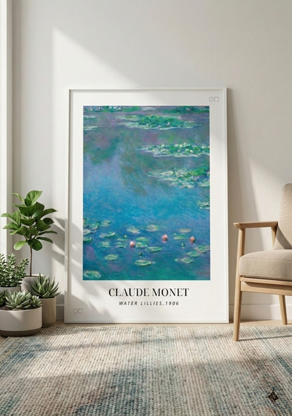 Japanese Bridge Over a Pond of Water Lilies (1899) by Claude Monet