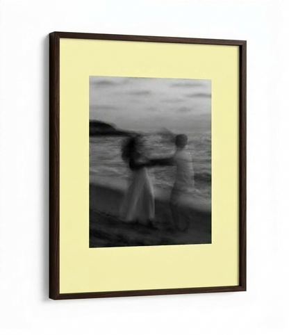 Pinterest Inspired Custom Frame in a brown frame