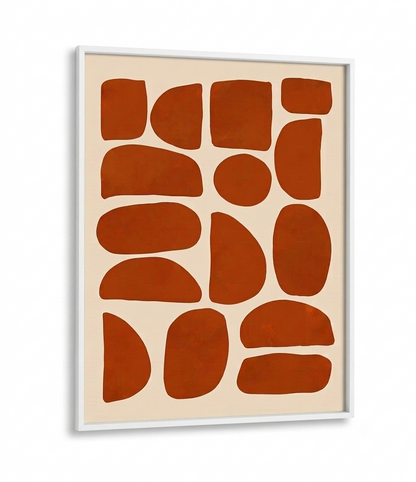 Abstract Art - Terracotta Rhythm