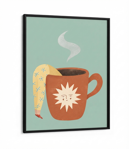 Boho Art - First, Coffee