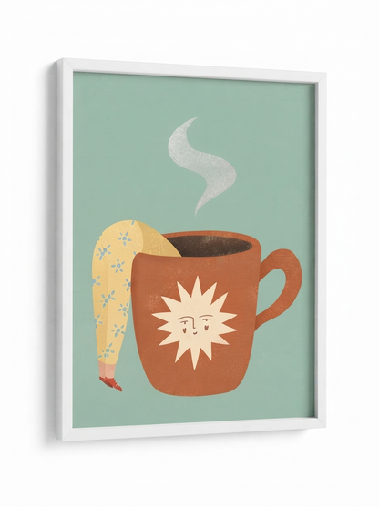 Boho Art - First, Coffee