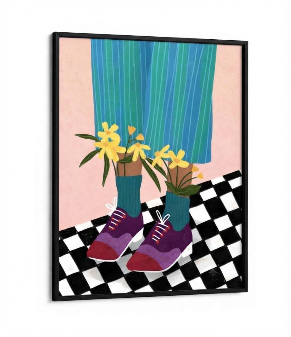 Boho Art - Shoe Bloom