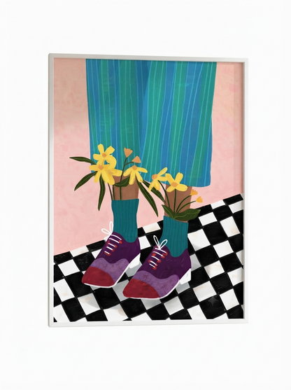 Boho Art - Shoe Bloom