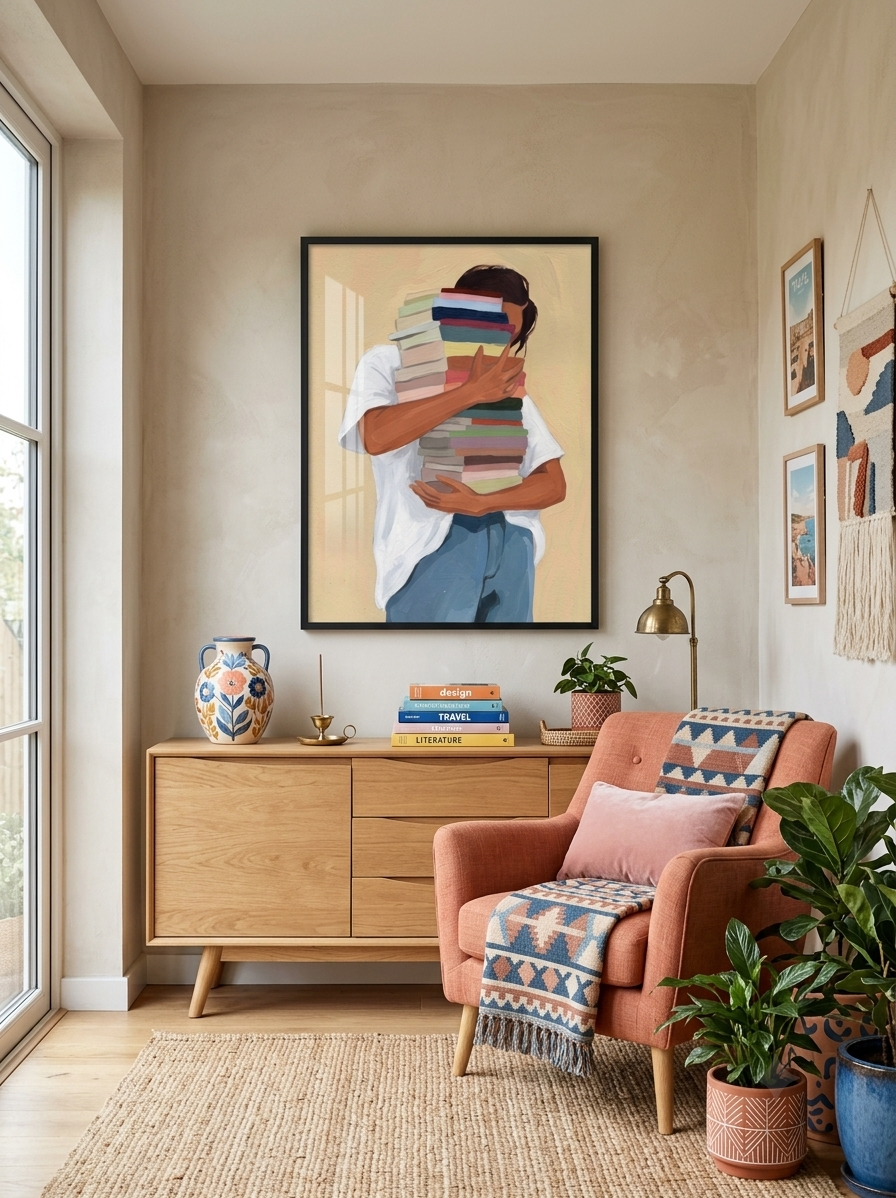 Boho Art - Bookish