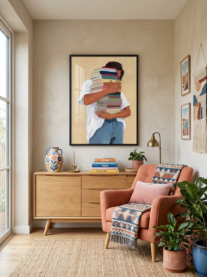 Boho Art - Bookish