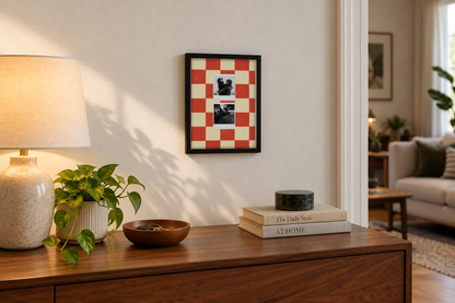 Two Polaroid Pinterest Pick Frame - Pack of 2 framed print in a room