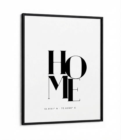 Custom Frame - Home - Add your address coordinates