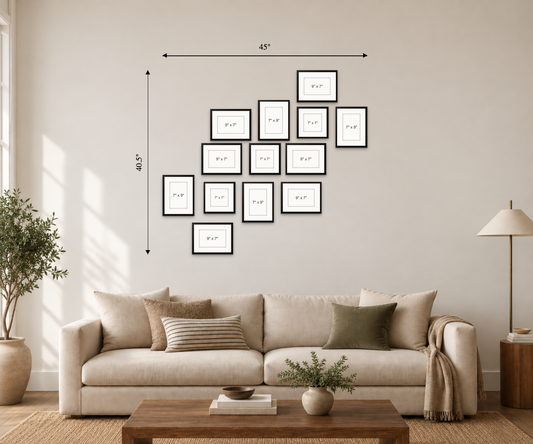 Diamond Gallery Wall